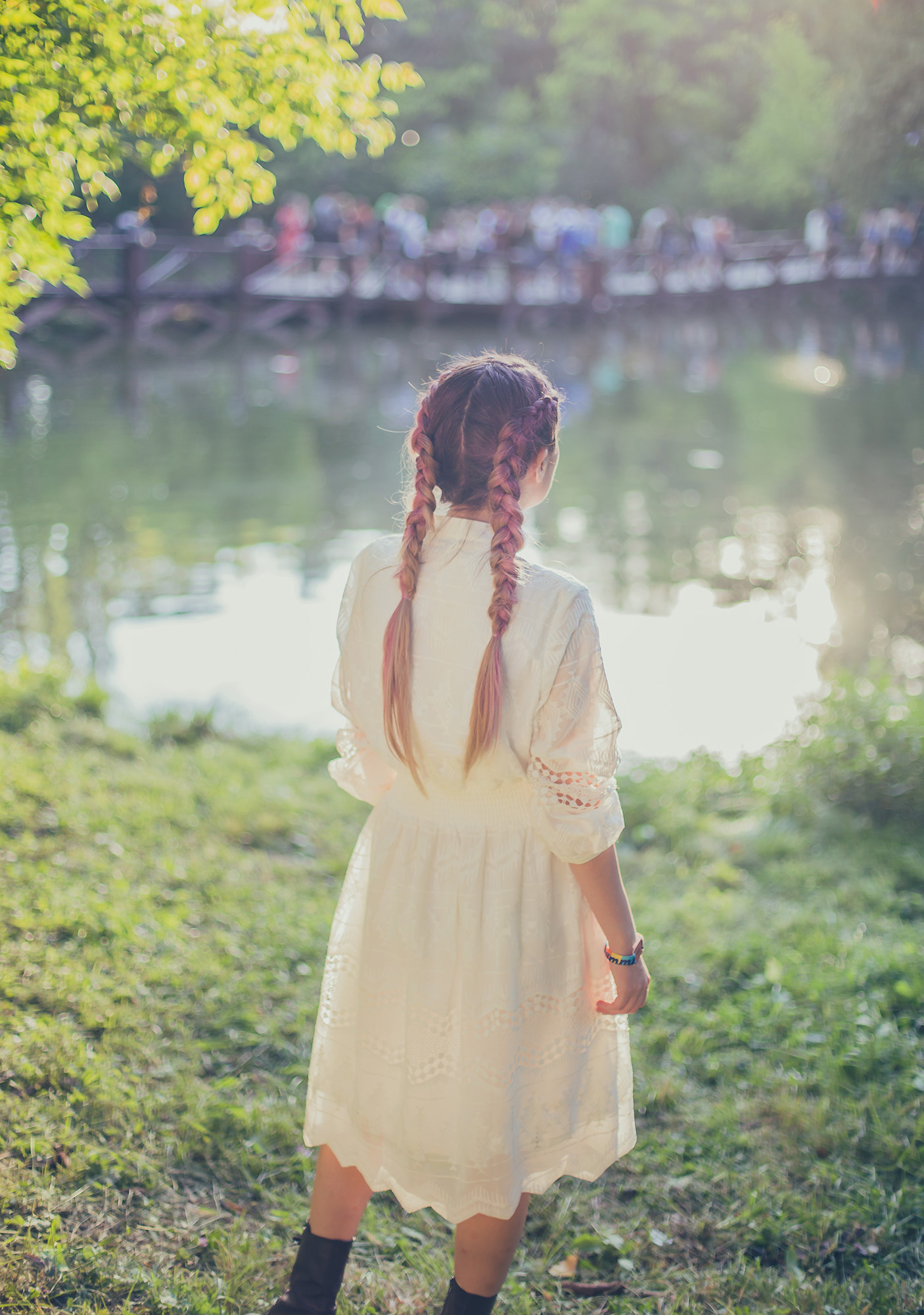 summer well 2018 colorista pink braids