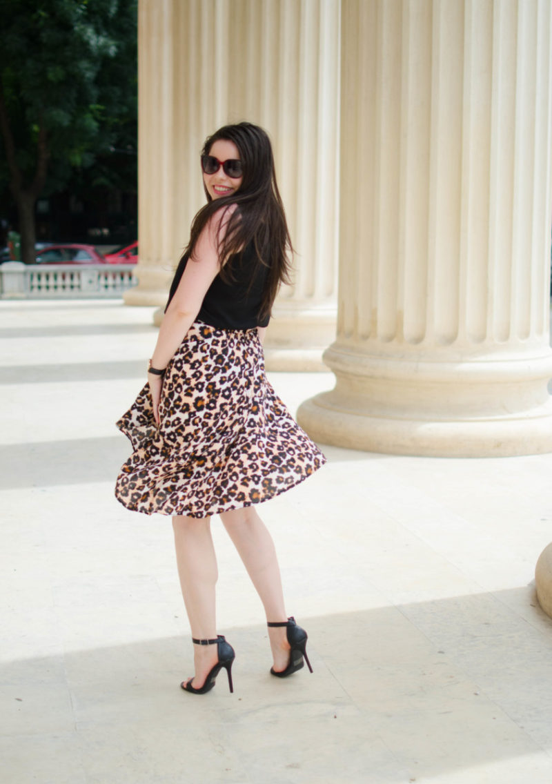 flowy skirt