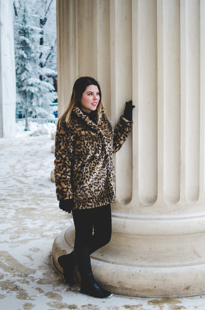 zaful faux fur coat