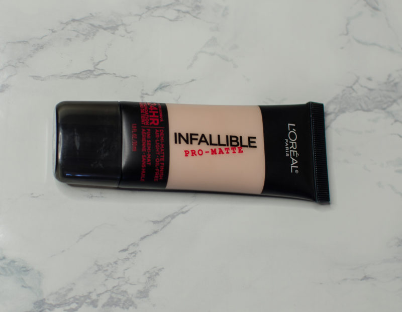loreal paris pro matte fond de ten review