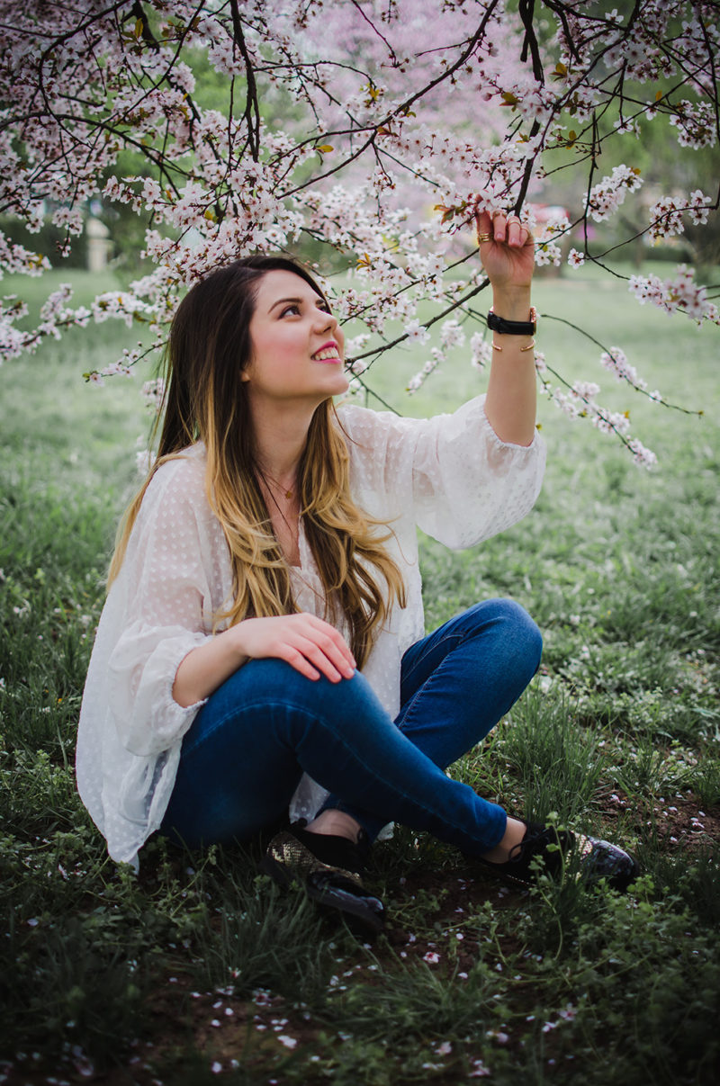 casual spring outfit gamiss blouse