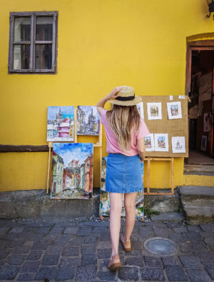 paintings sighisoara