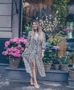 animal print dress